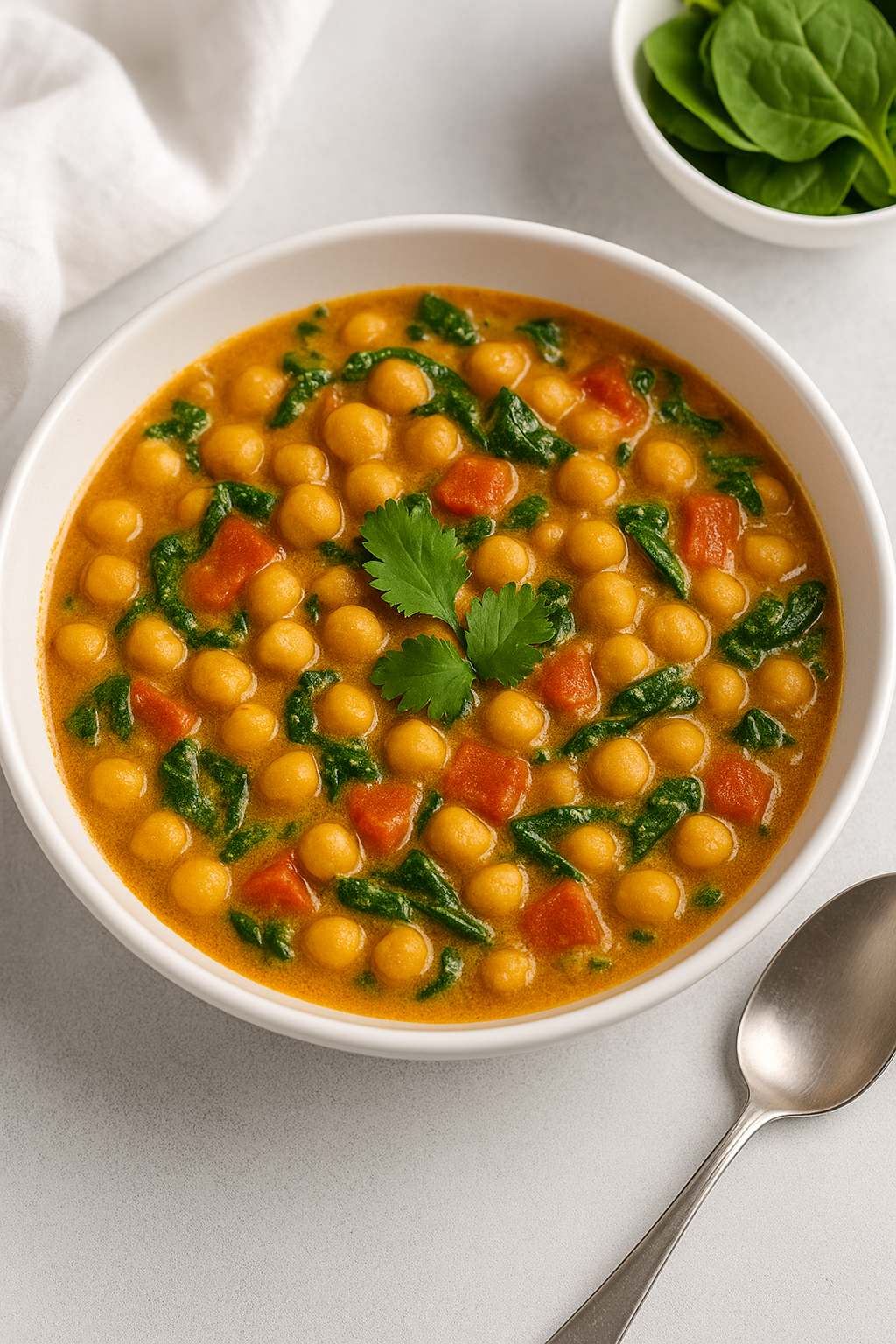 Veganes Kichererbsen-Curry
