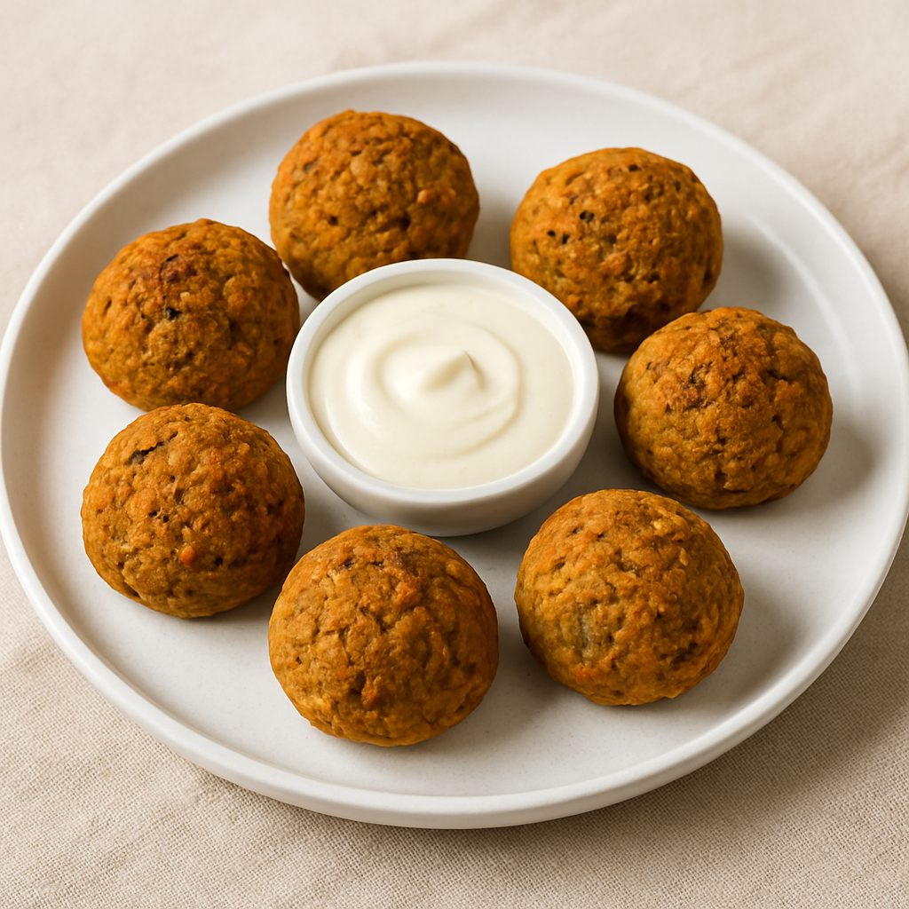 Vegane Linsen-Bällchen