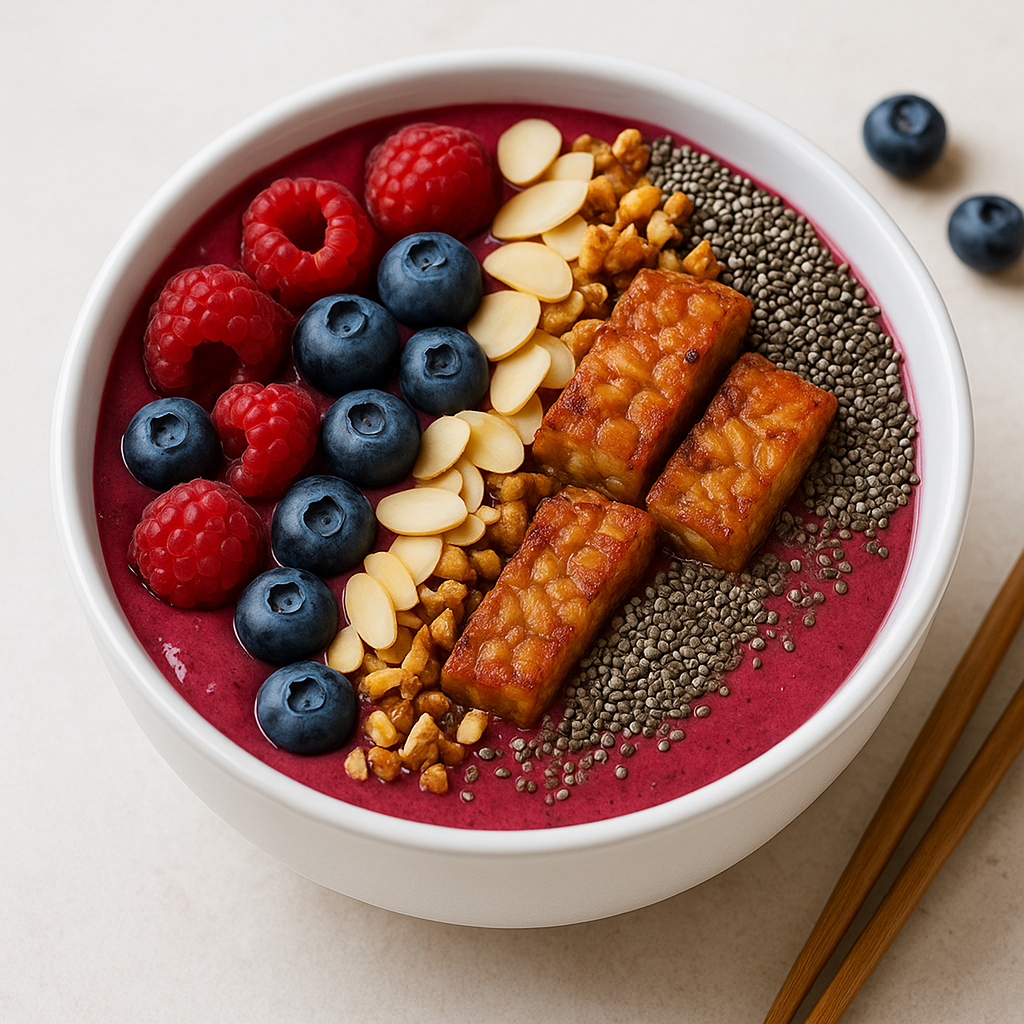 Vegane Protein-Smoothie-Bowl
