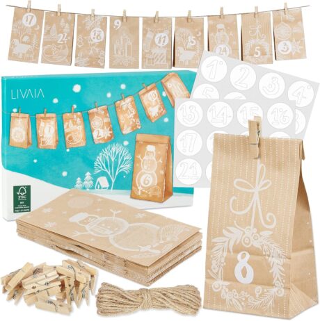 Adventskalender ohne Süßigkeiten – Adventskalender zum Befüllen
