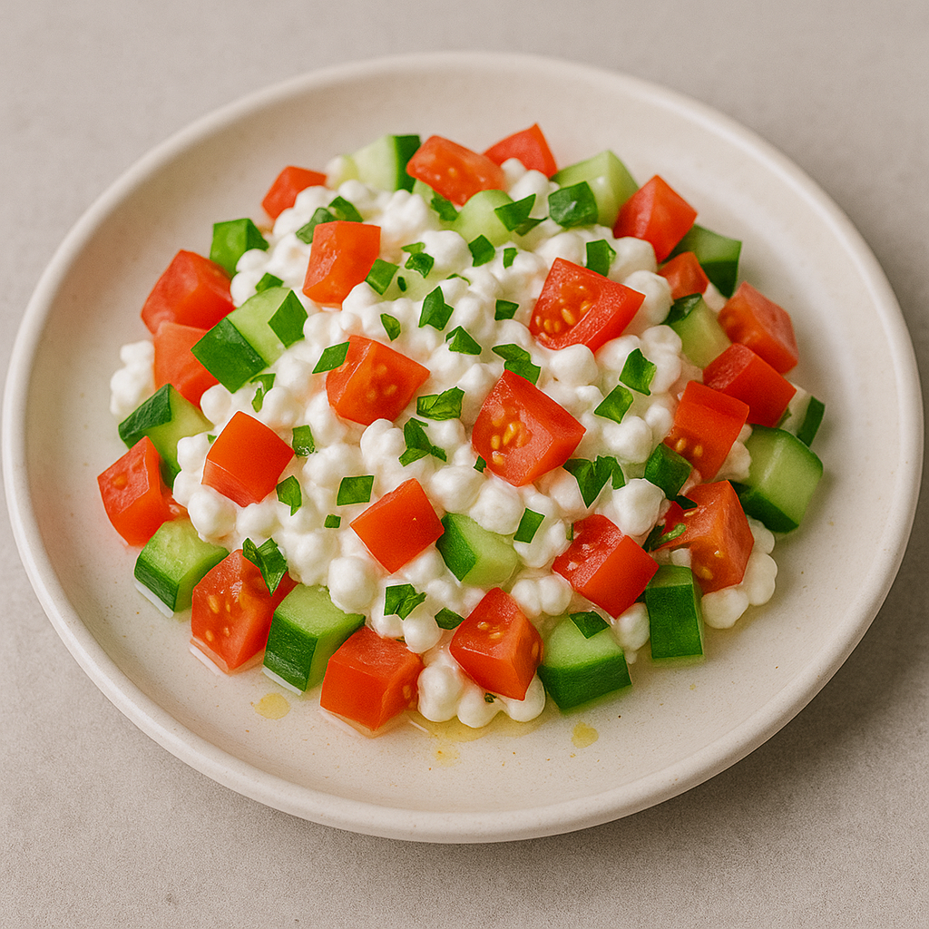 Hüttenkäse-Salat