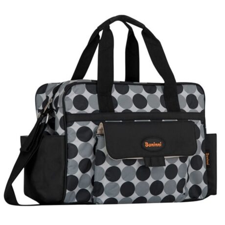 Wickeltasche Rucksack - Amalfi Schwarz Kreis