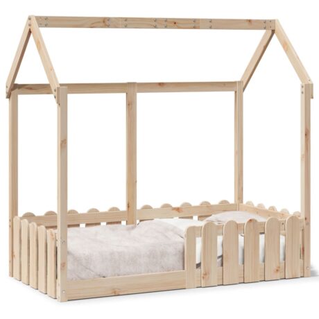 Hausbett 70x140 - Kinderbett Hausbett 70x140 cm Holz