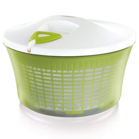 Salatschleuder Tupperware - Salatschleuder mit Deckel ComfortLine Grün und Weiß