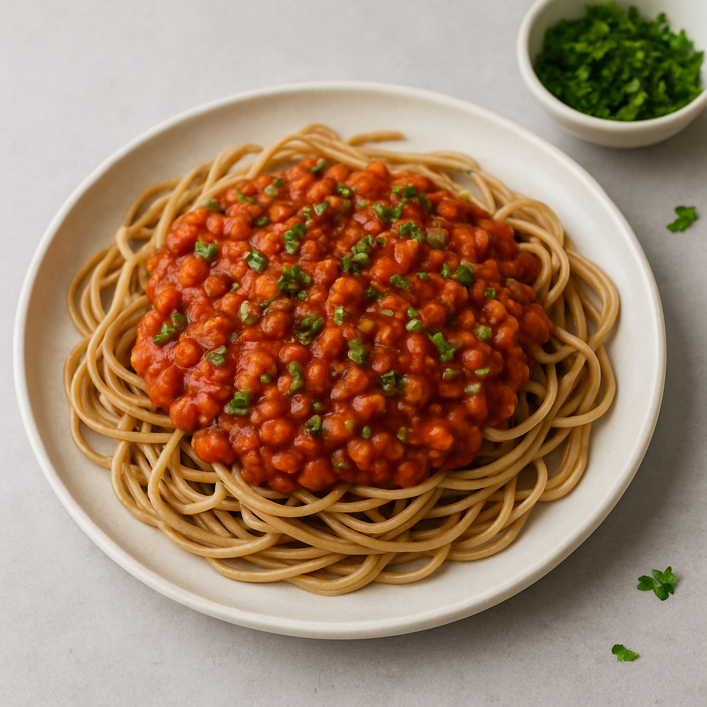 Vegane Linsenbolognese