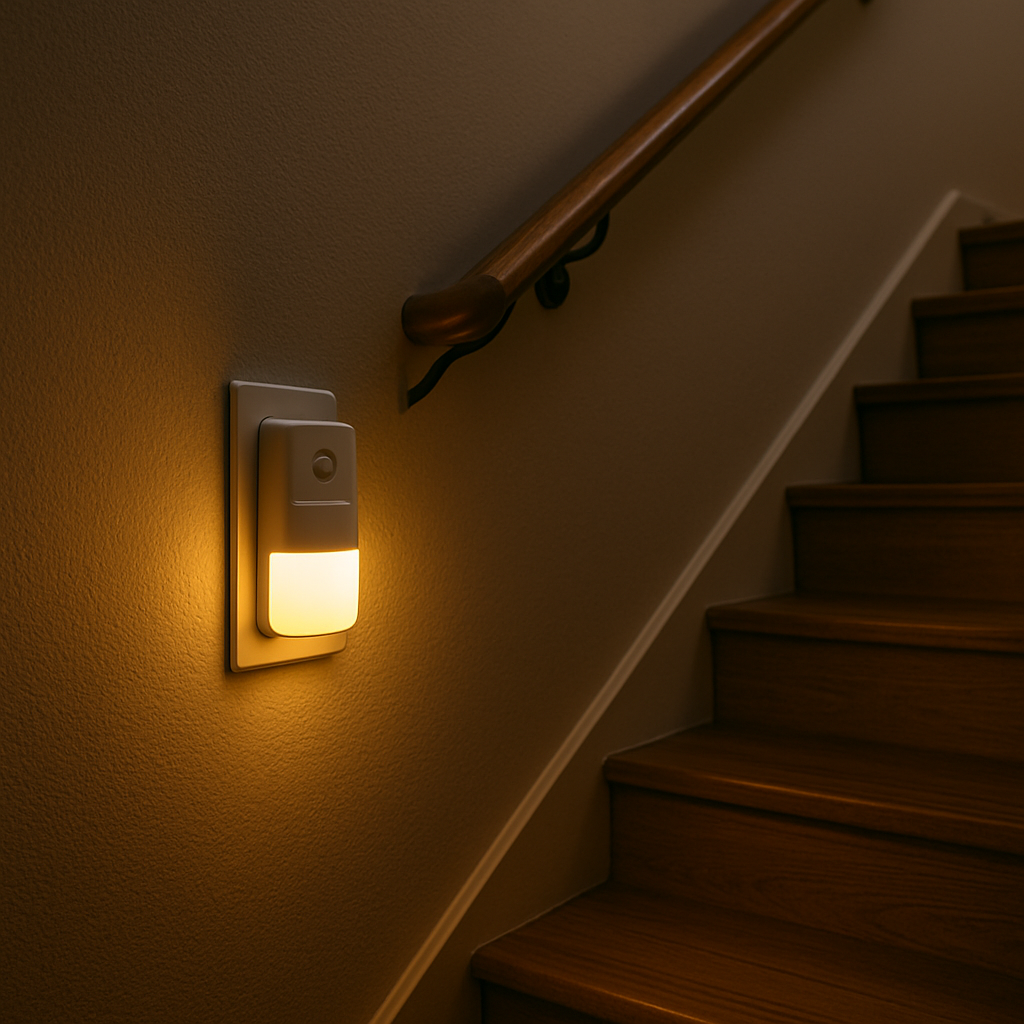 Bewegungsmelder Treppenhaus Steckdose